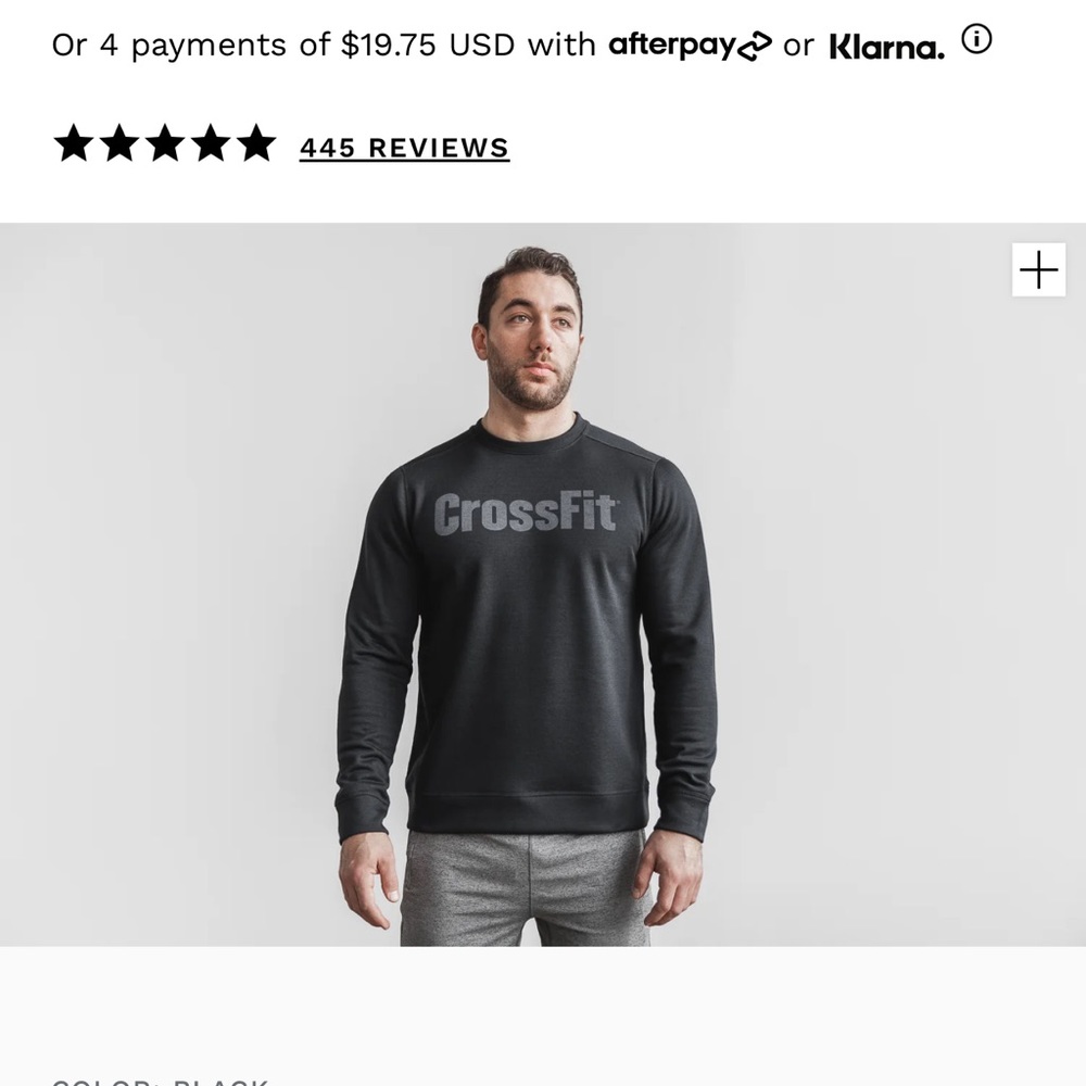 COPY - NoBull MEN'S CROSSFIT® CREW SWEATSHIRT